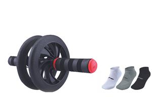 Ролик для пресса Unisex LINING, Black+3 Pack Mixed Socks