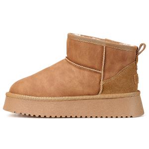 Утепленные высокие короткие снегоступы для женщин Joy&Mario, коричневый