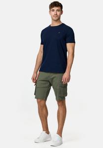 Базовая футболка Jon INDICODE JEANS, темно-синяя