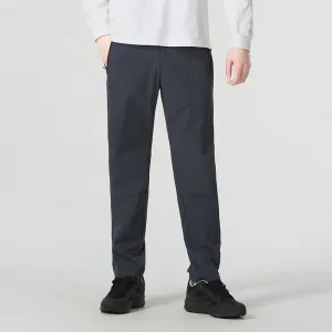 Брюки Casual мужские Moderate Straight Fit JACK WOLFSKIN, ebony черный/6230