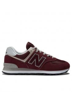 Бордовые кроссовки New Balance 574