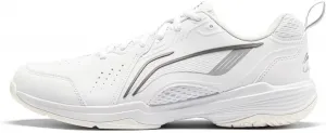 Кроссовки для бадминтона LI-NING Almighty V 2.0 универсальные, противоскользящие, легкие, с пружинящей подошвой, профессиональные тренировочные спортивные кроссовки AYTU001, белый