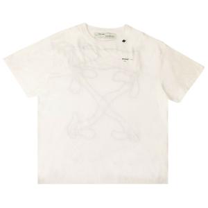 Off-White Футболка с абстрактными стрелками, цвет Белый