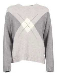 Свитер с круглым вырезом Kangra, серый