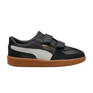Кроссовки Puma Palermo Elevata Leather Little Kid, Black Feather Grey Gum