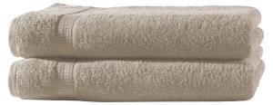 2 шт Frottier Набор полотенец Hometex Premium Textiles, 70x1x140 см, бежевый