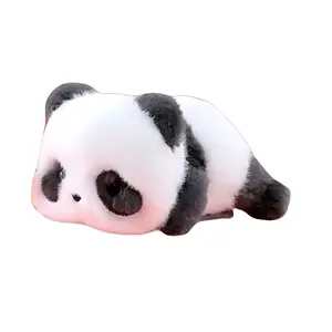 Плюшевая кукла Panda Roll Chubby Dada Cub модная игрушка-попутчик для плеча, высота 15см 52TOYS