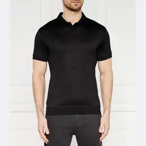 Рубашка поло стандартного кроя Karl Lagerfeld, черный