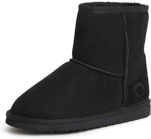 Fireside by Dearfoams Ботинки среднего голенища Fireside от Dearfoams для женщин с отделкой из овчины Rosebery для дома и улицы