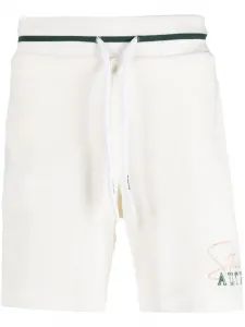 Спортивные шорты с вышитым логотипом AUTRY, белый