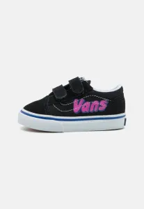 Классические скейтбордистские кроссовки унисекс Vans, Black/Multi-Coloured