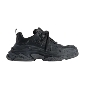 Кроссовки Balenciaga Triple S Sporty Sneaker 'Worn-Out - Black', черный