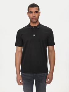 Поло regular fit Deabono_D 50517638 Hugo, черный