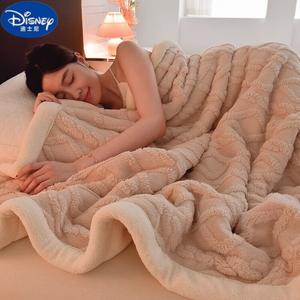 Disney Плед из мягкой овчины 120х200 см, утолщенный, тафта, цвет Emerald Gray