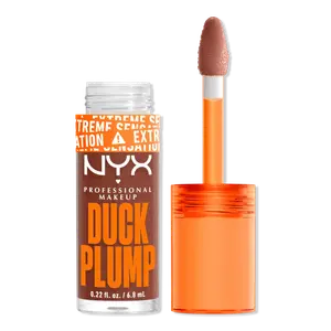 Блеск для губ Duck Plump High Pigment Lip Plumping Gloss NYX Professional Makeup, Mocha Me Crazy (ash brown)