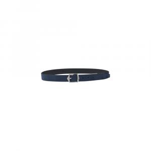 Синий кожаный ремень Antony Morato