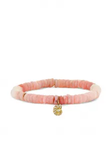 Браслет Nautilus из желтого золота с бриллиантами и опалом Sydney Evan, золотой