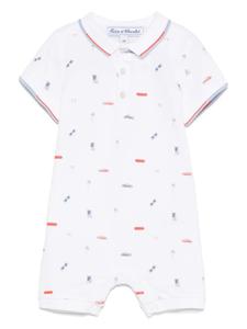 Ромпер с принтом Tartine Et Chocolat, белый