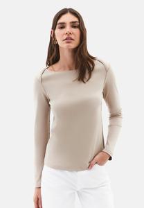 Топ OXXO Long sleeved top, Simply Taupe/Taupe