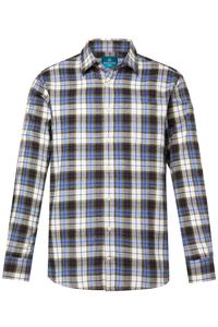 Рубашка на пуговицах классического кроя Boston Park, синий/белый