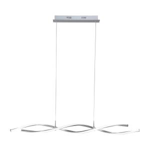 Светодиодная подвесная лампа Paul Neuhaus, 110x8x140 см, никельной