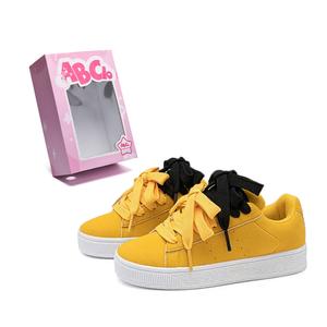 ABCIO Скользоустойчивые водонепроницаемые амортизирующие низкие скейтбордские кроссовки унисекс - лимон, цвет Lemon