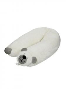 Органическая подушка для кормления в форме плюшевого мишки, наполнитель из микрогранул, произведено в Германии, приблизительно 180 см  Efie, Germany, ca. 180cm