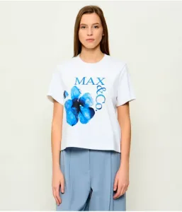 Футболка MCOMAMBO loose fit Max&Co., белый