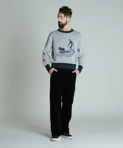50S LS KNIT SURF BULL / Surf Bull Knit