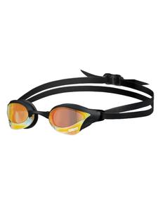 Arena Плавательные очки Cobra Core Swipe, одобренные FINA, в черно-оранжевом цвете