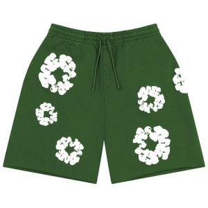 Спортивные шорты Denim Tears Cotton Wreath Sweatshorts, Green