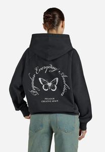 Толстовка Pegador TESSI OVERSIZED HOODIE, Vintage Black/Black