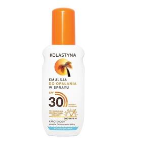 Водостойкая эмульсия для загара, спрей, SPF30, 150 мл Kolastyna, Tanning