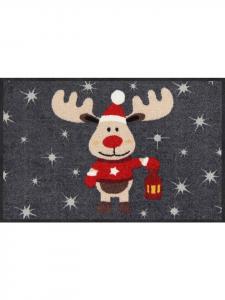 Коврик для ног Erwin Müller, цвет rot/grau