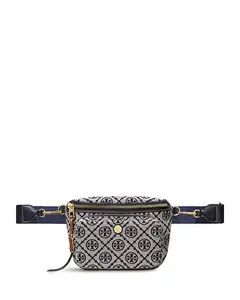 Мини-Сумка с монограммой T Tory Burch, синий