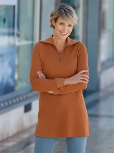 Длинная толстовка Classic Basics, цвет Cognac