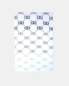 Стильный шарф с логотипом и градиентом Liujo, светло-голубой