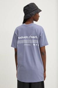 Хлопковая футболка Vertere Berlin, фиолетовый