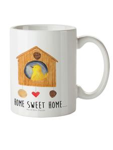 Детская кружка "Скворечник" с надписью белого цвета Mr. & Mrs. Panda