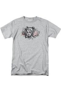 Футболка / футболка для взрослых с коротким рукавом Batman Arkham Knight Hq Sketch Gildan, цвет athletic heather