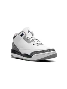 Кроссовки Air Jordan 3 Midnight Navy Jordan Kids, белый
