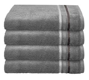 Полотенце Schiesser Skyline Color, темно-серый