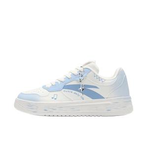 расслабленные нескользящие амортизирующие низкие скейтерские кроссовки unisex ANTA, белый