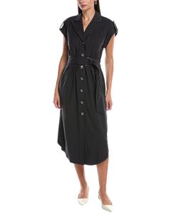 Реми Брук Хейли Платье-рубашка Ramy Brook, черный