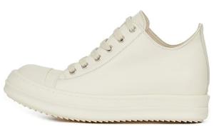 RICK OWENS RO Stylish Skateboarding Shoes Women's White