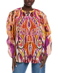 Рубашка Etro Burning Light Top Etro, оранжевый