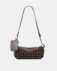 Сумка через плечо Desigual, темно-коричневый