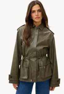 В золотистом тумане, плащ Loavies, Pu Green