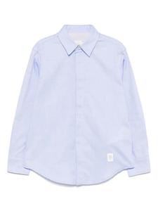 Футболка Eleventy Kids с шевронным узором, синий