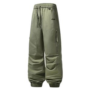 Повседневные брюки Unisex Moderate Cuffed Jeep, army зеленый